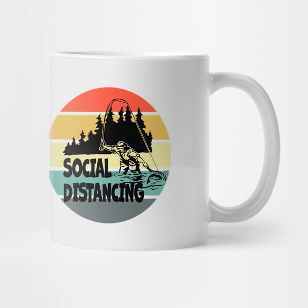 Social Distancing Stay 6' Away Unless You Have A Net - Great Gift for the Fisherman by RKP'sTees